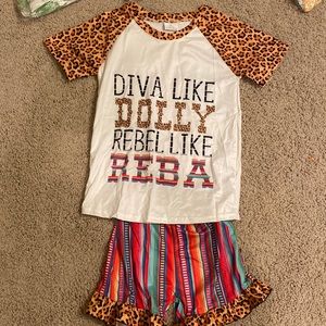 Baby girl matching sets